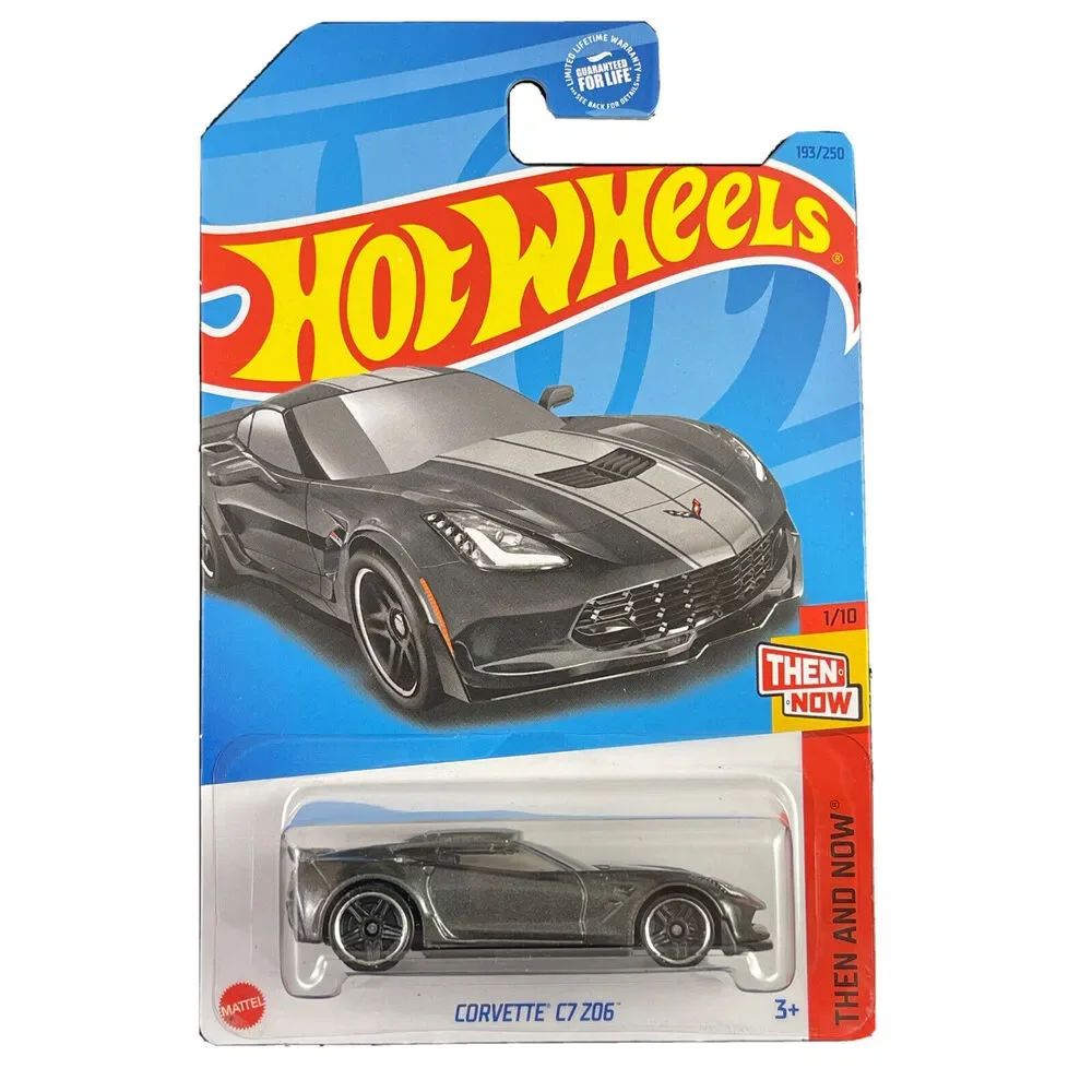 2023 Hot Wheels Corvette C7 Z06 (Gray) Then And Now 1/10, 193/250